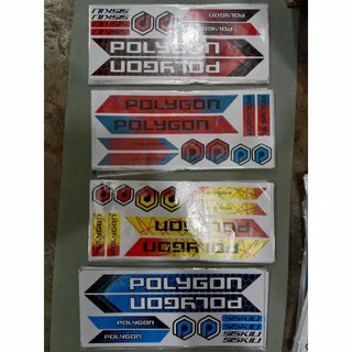 sticker transparan sepeda polygon stiker transparan sticker transparan sepeda polygon stiker transparan