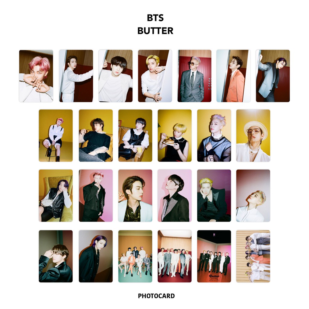 Photocard BTS Butter