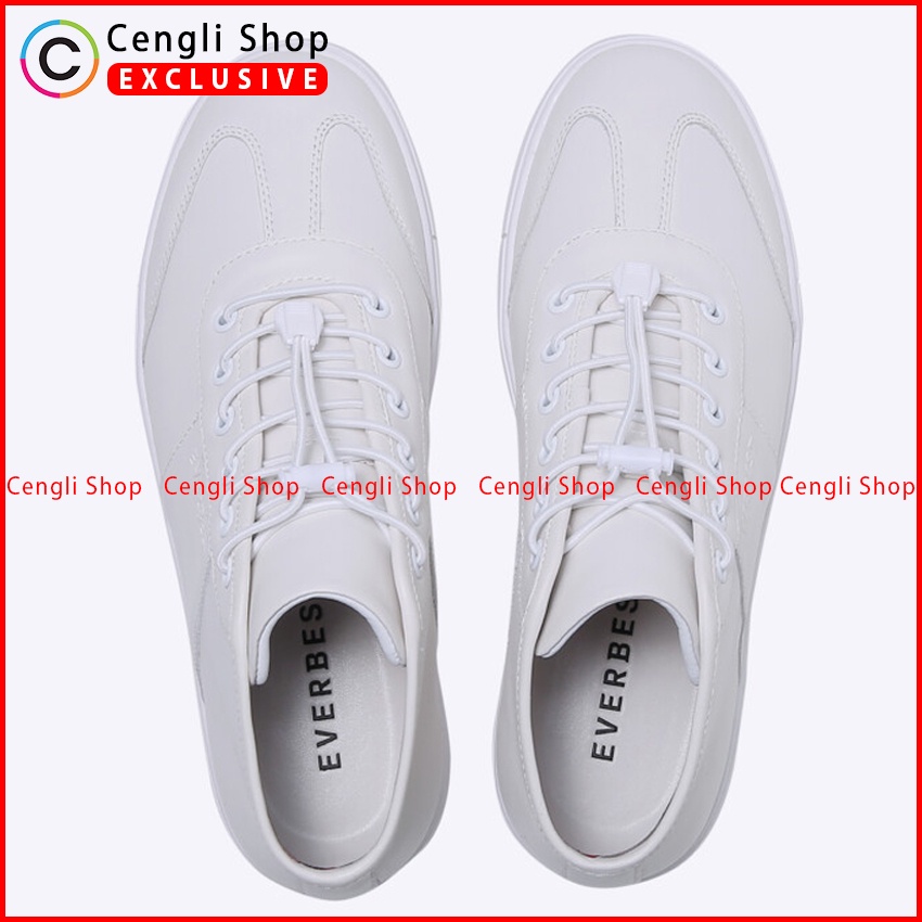 SEPATU SNEAKER EVERBEST PRIA ORIGINAL CASUAL KETS BRANDED PUTIH EM65