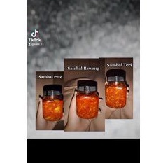 

Sambal Siap Santap (sambal cumi, pete, teri, dan polosan)