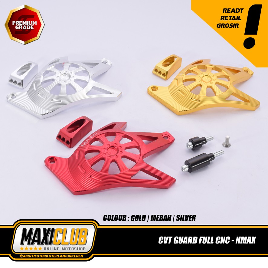 variasi NMAX pelindung cover tutup CVT guard full cnc nmax aksesoris nmax 2018