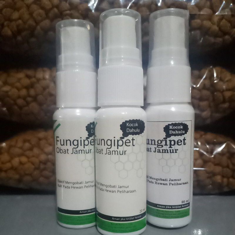 FUNGIPET spray fungi obat jamur gatal dan luka infeksi kucing anjing 20ml