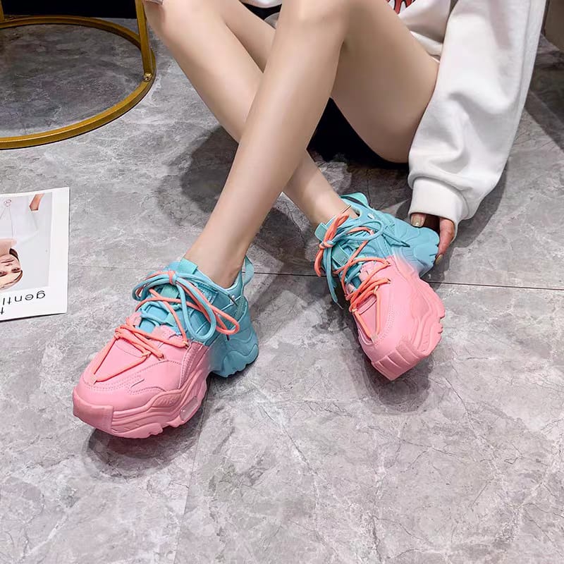 COD Sneakersdaily 70-1 Sepatu Sneakers Wanita Import Fashion Korea Premium