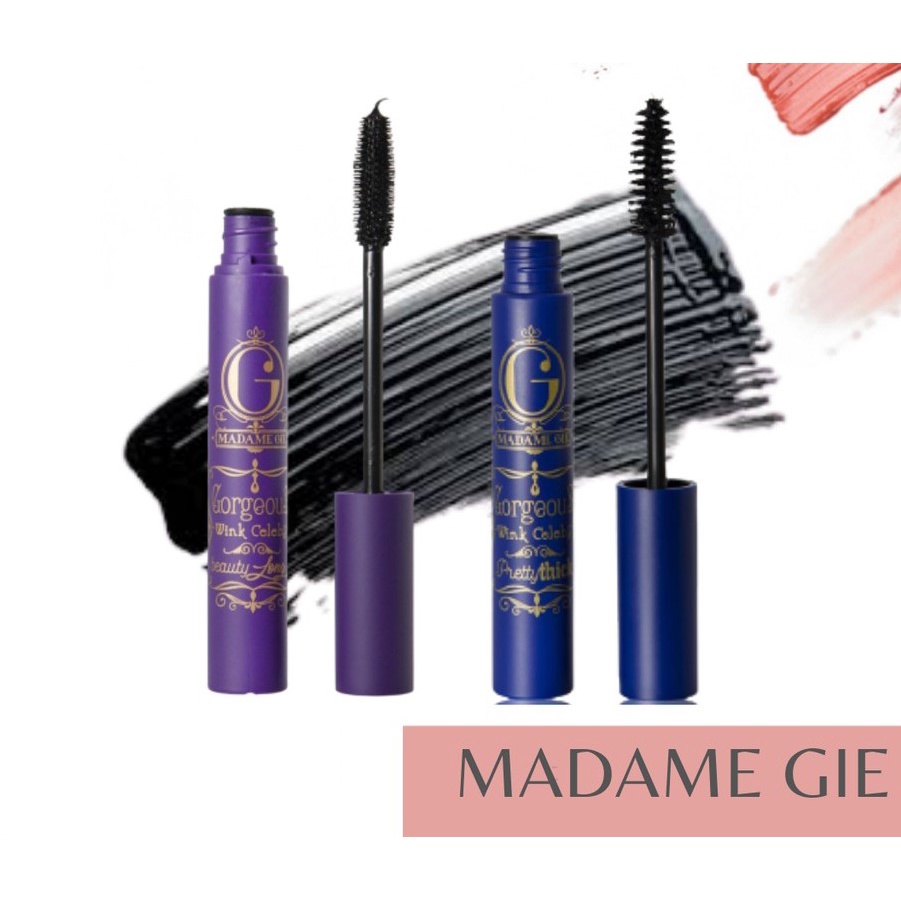 ❤ RATU ❤ Madame Gie Gorgeus Wink Celebs Pretty Beauty Long - Make Up | Mascara Eyeliner 2in1 | Waterproof Maskara