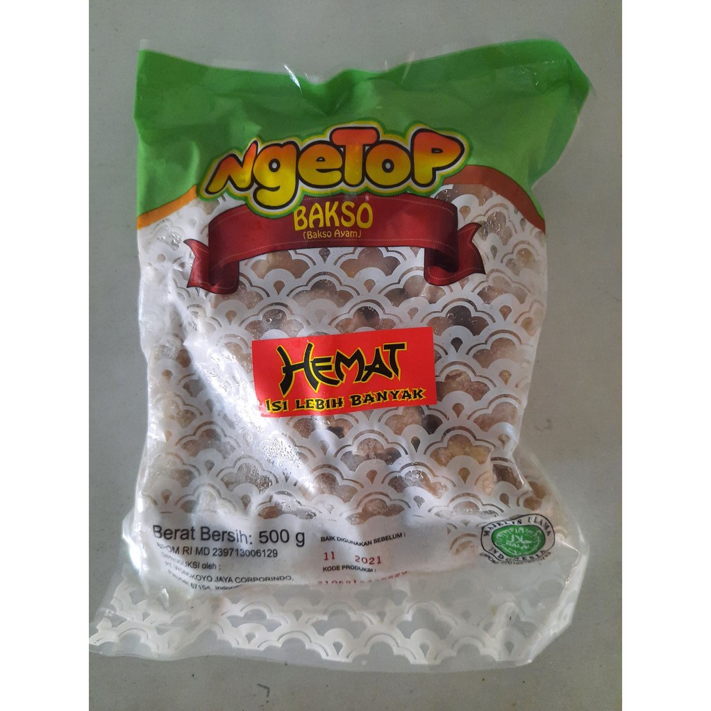 

Ngetop - Bakso Daging Ayam [500g]