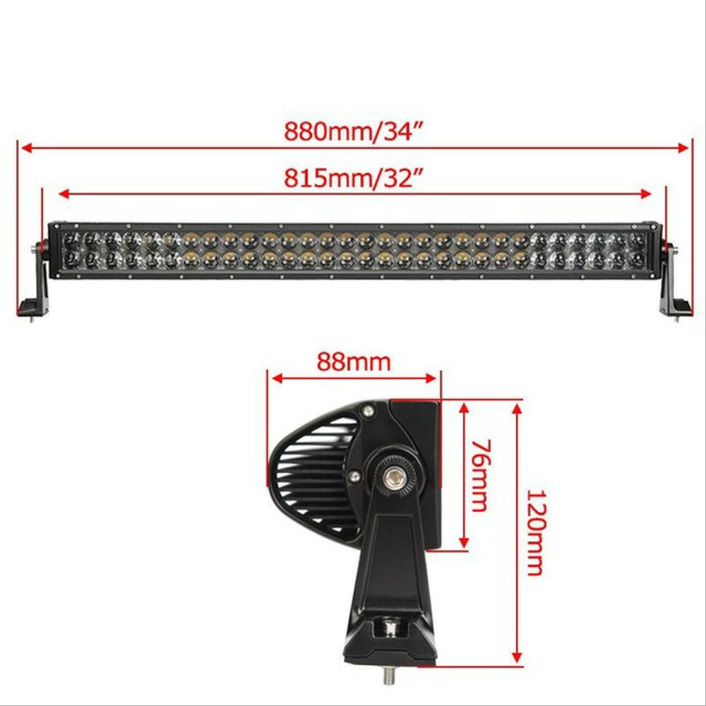 Lampu Tembak Sorot 180Watt 86Cm Led Bar Light 180W Cree