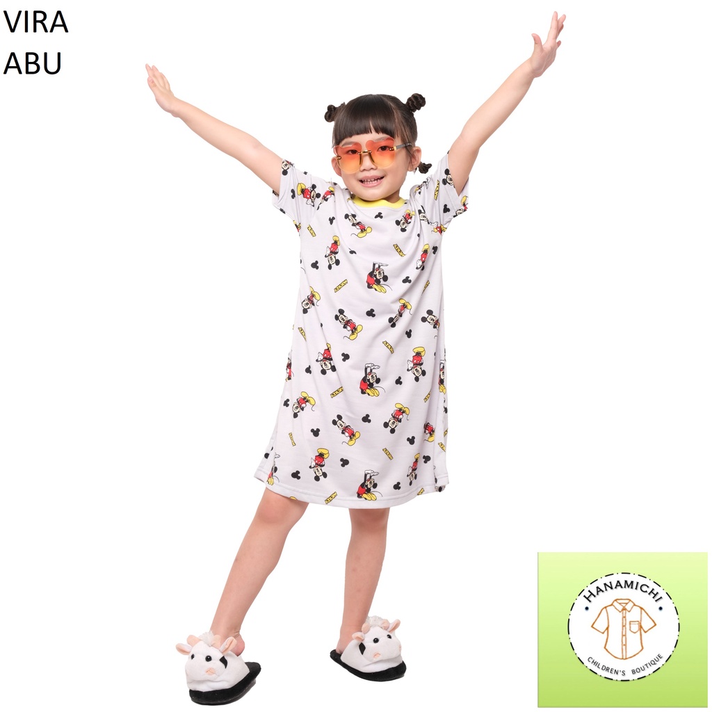 Hanamichi VIRA Dress Anak Lengan Pendek