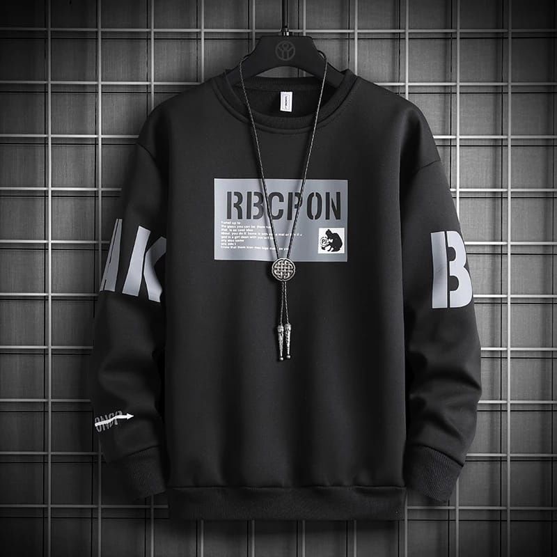 RBCPON sweater basic fashion pria kekinian