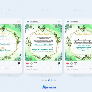 Jual Undangan Digital Pernikahan Walimatul Ursy Syari Wedding ...