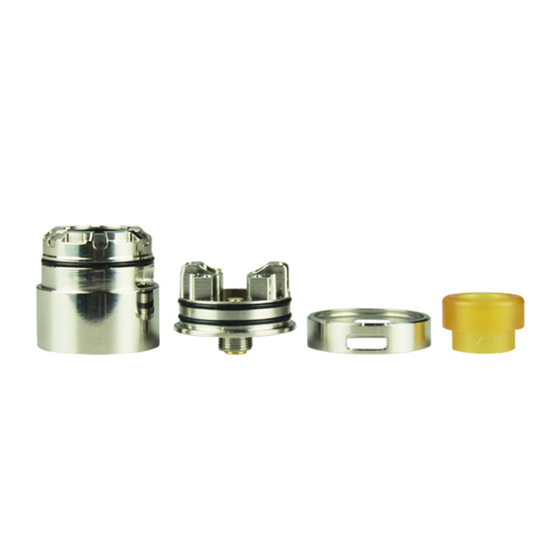 [PROMO TERMURAH] Reload X 24 RDA Atomizer - SILVER [Clone SXK] Klikvapebandung