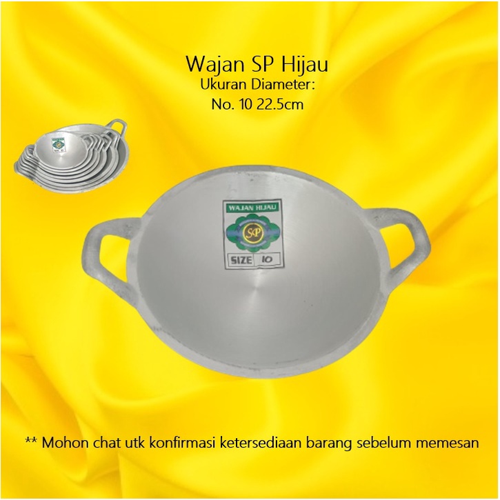 Wajan 10 SP Hijau