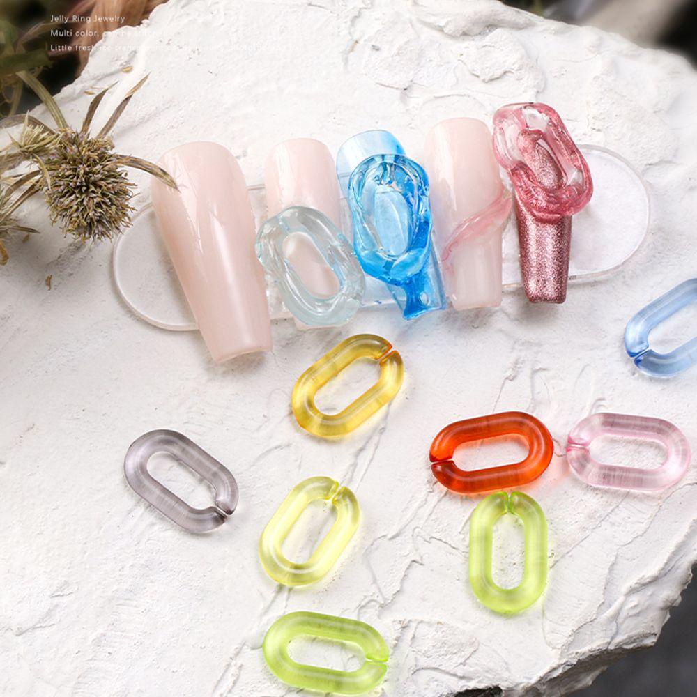 NEEDWAY Gesper Cincin Nail Art Gaya Jepang Pesona Elegan Hiasan Kuku DIY