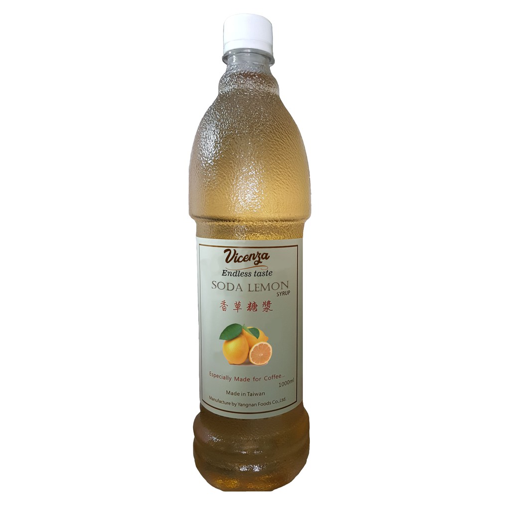 

Vicenza - Soda Lemon Syrup 1000ml