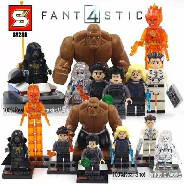 Lego Fantastic Four 167 Super Hero Heroes Avengers