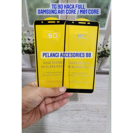 ANTIGORES SAMSUNG A01 CORE / M01 CORE  ANTI GORES KACA TG TEMPERED GLASS FULL 9D