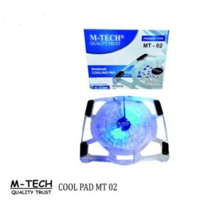 Cooling pad laptop m-tech Usb 2.0 acrylic 16cm fan led mt-02 mt02 - Coolingpad cooler pad notebook