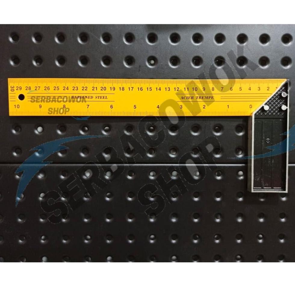 

Tt7> Siku Meter Penggaris Siku Tukang Besi Angle Square Steel Kuning 12" 30 cm Termurah Berkualitas(