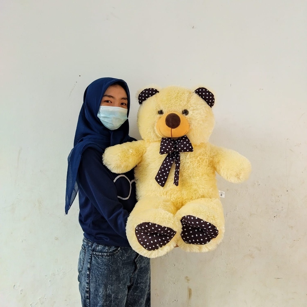 BONEKA TEDDY BEAR POLOSAN XL |  BERUANG BESAR | BONEKA TEDDY BEAR 80 CM | TEDDY BEAR MURAH 80 CM