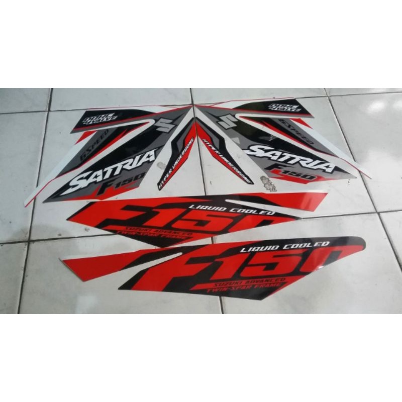 READY STOK BISA COD striping standar ori satria injeksi satria new SATRIA FU FI Satria f 150 FI