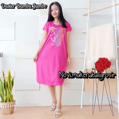 DASTER BAMBU JUMBO BALI KAIN HALUS-Fanta G034