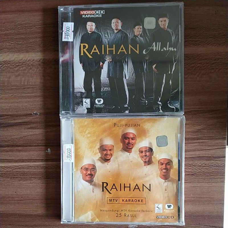 VCD Raihan 25 Rasul/Allahu. VCD Religi Ind