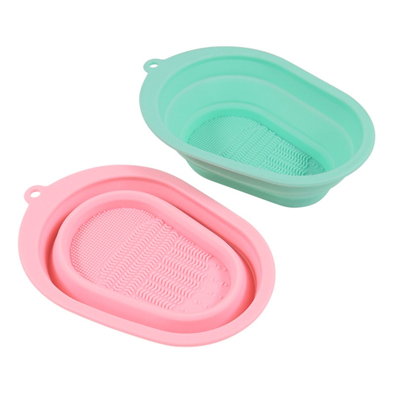 Gro Pad Silikon Pembersih Brush Makeup Multifungsi Portable