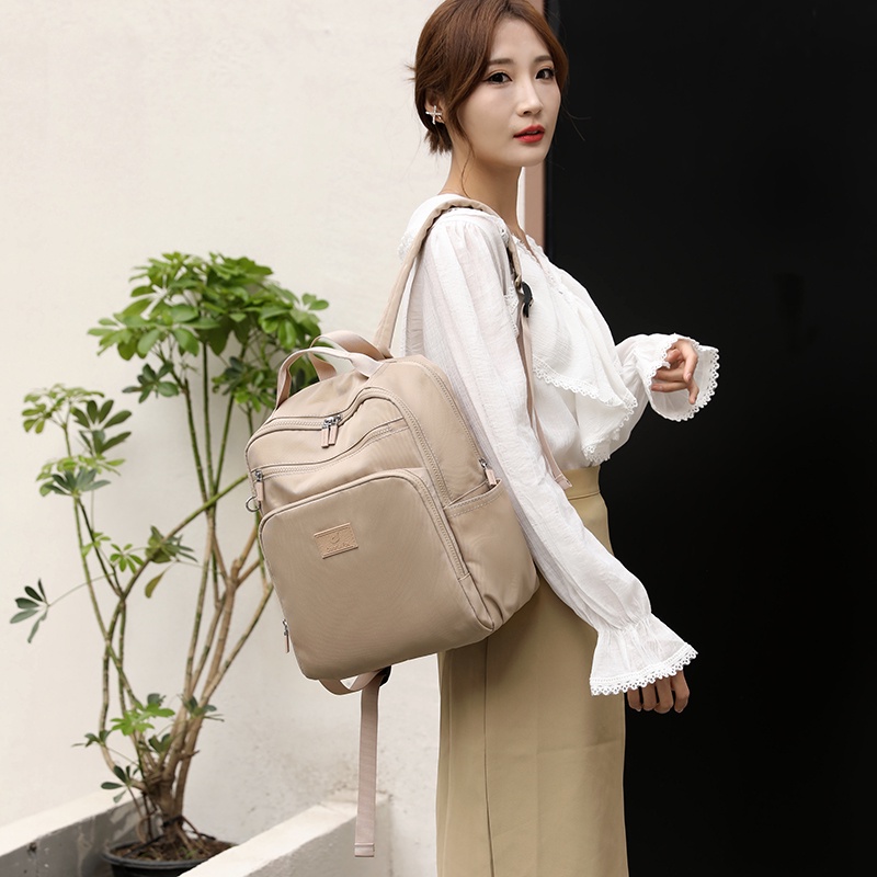 COLORFUL FOX 0423 Tas Ransel Wanita Backpack Wanita Remaja Tas Anti Air WATCHKITE BAEOS-5