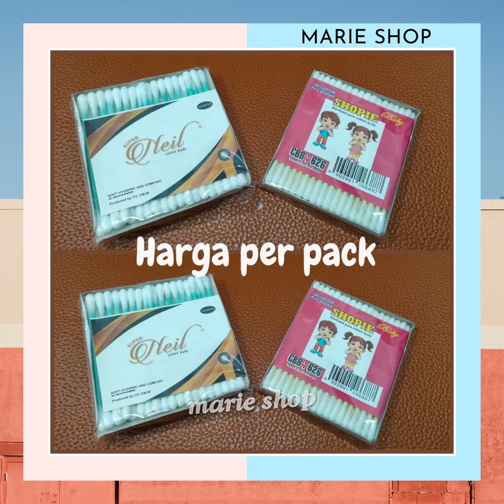 COTTON BUD / KUREK KUPING / KATENBAT / PEMBERSIH TELINGA BABY - DEWASA