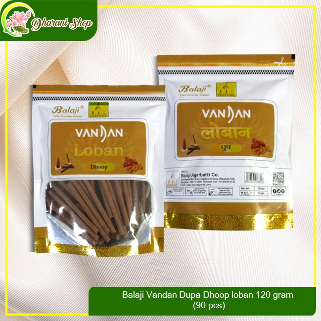 Balaji Vandan Dupa Dhoop loban 120 gram (90 pcs)