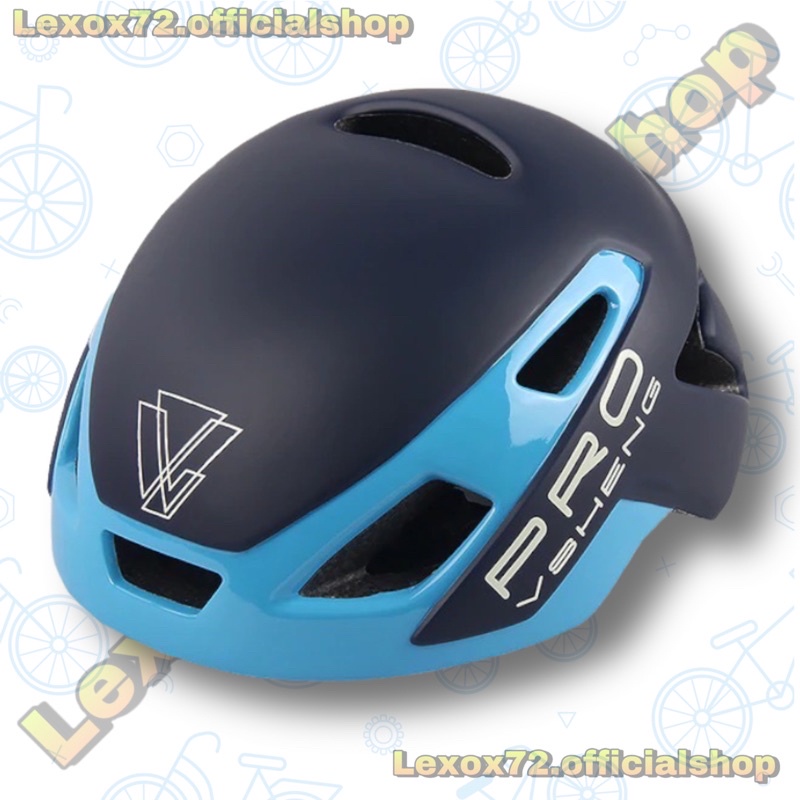 Mountainpeak VSHENG Series Helm Sepeda Cycling Bike Cap Integrally Molded - MTP01 - Blue