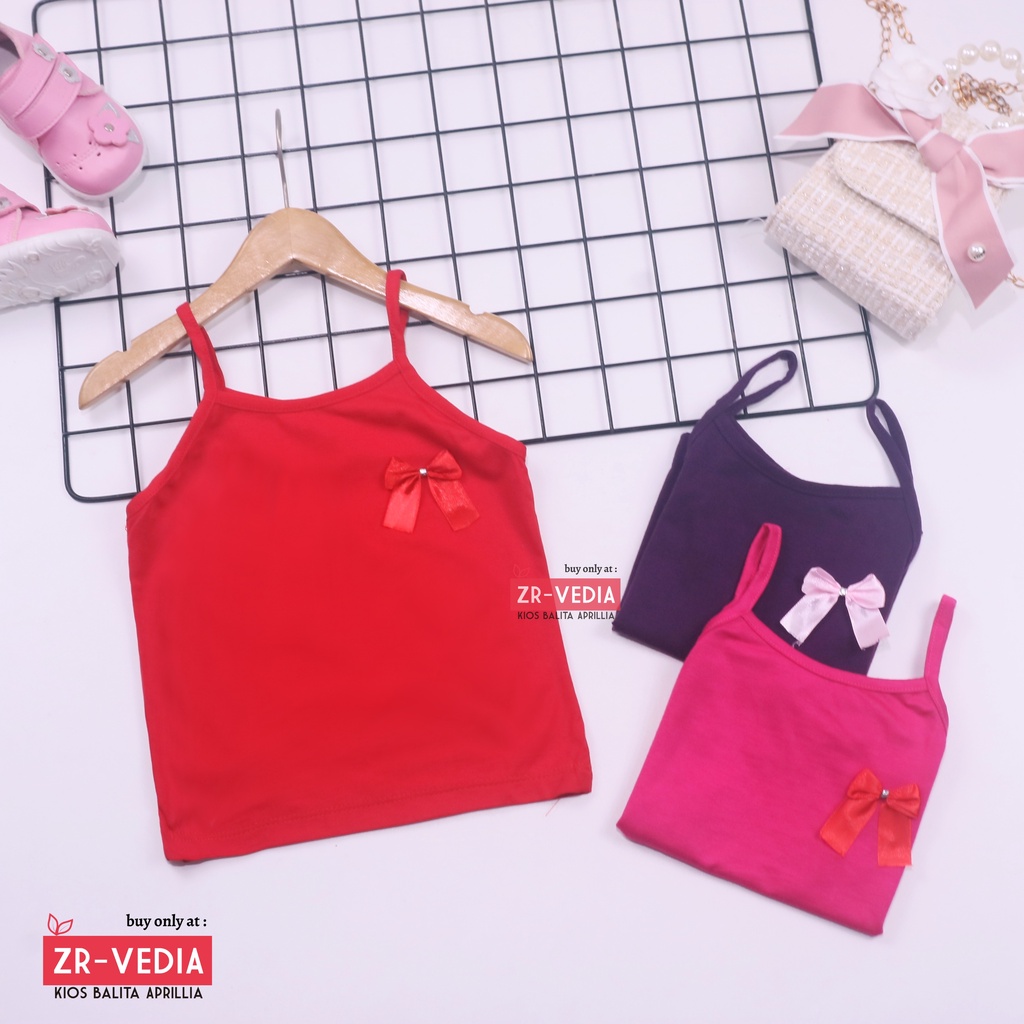 Lova Tanktop uk 1-6 Tahun / Atasan Kensi Balita Cewek Baju Pakaian Anak Perempuan Harian Adem Murah