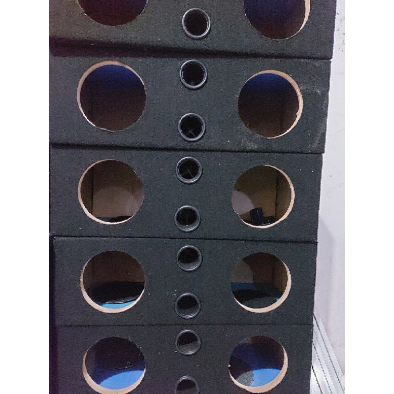 BOX SPEAKER 6 INCH DOUBLE BOX SALON KAYU 6IN DOBEL