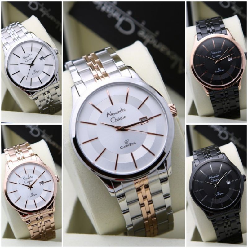AC8348 Jam Tangan Pria Alexandre Christie AC 8348 Pria Original