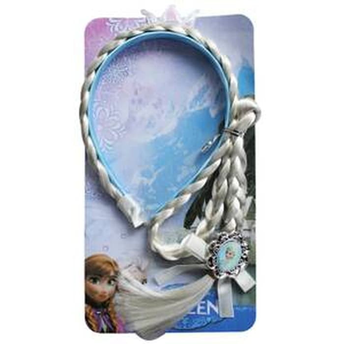terlaris bando wig rambut elsa frozen anak bagus / BANDO ELSA FROZEN murah
