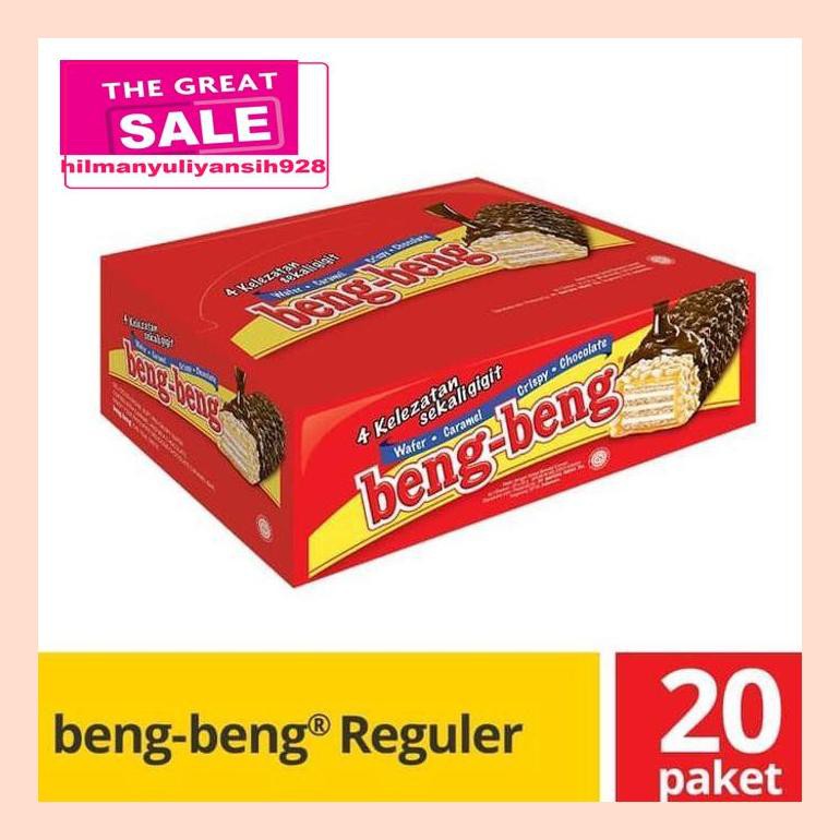 

S50Mra Beng Beng Chocolate Crispy Wafer ( 1 Box Isi 20 Pcs ) Ret05Vh