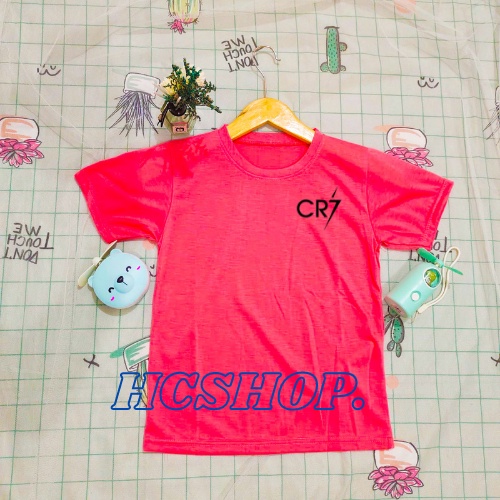 Kaos Anak CR7 Laki Laki Perempuan Usia 2-16th Unisex Cowok Cewek