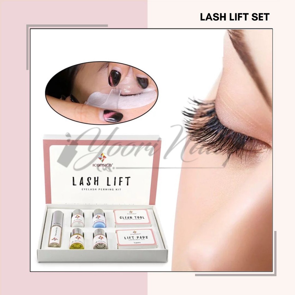 Iconsign Lashlift Kit Paket Keriting Bulumata eyelash bulu mata lentik kit