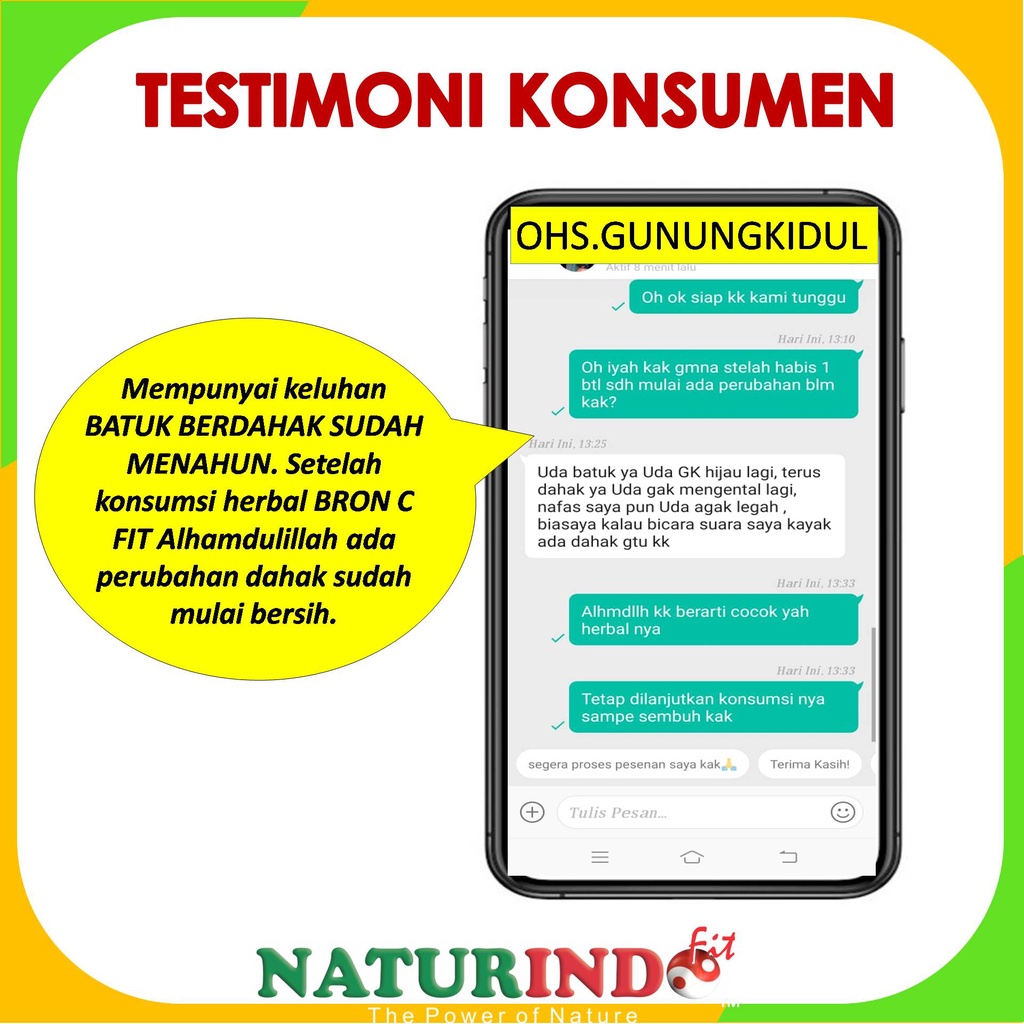 Obat Batuk Berdahak Kering Menahun Obat gurah paru paru2 suara sesak nafas Tbc Bronkitis Obat Gurah Sinusitis Herbal Bron c fit 100% Original BPOM-1