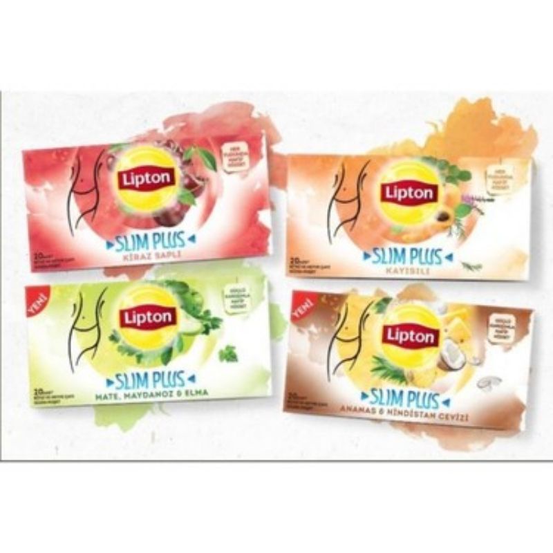 

Lipton Slim plus Tea Teh Diet Herbal