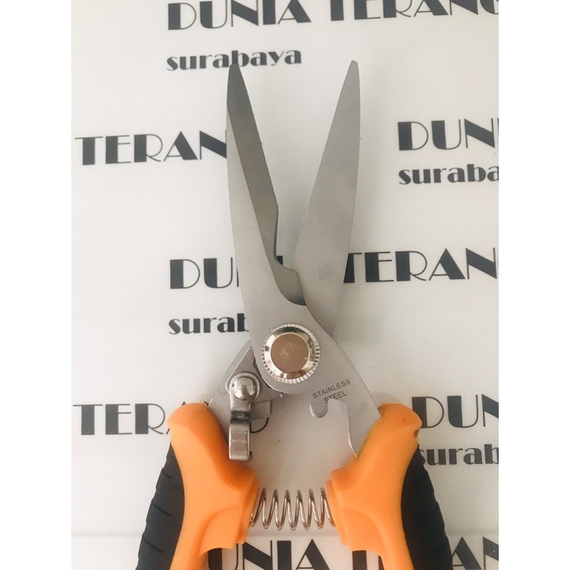 BLACKFOOT Gunting Seng Serbaguna 8in Dahan Bunga Ranting Seng Holo - Iron Sheet Scissors