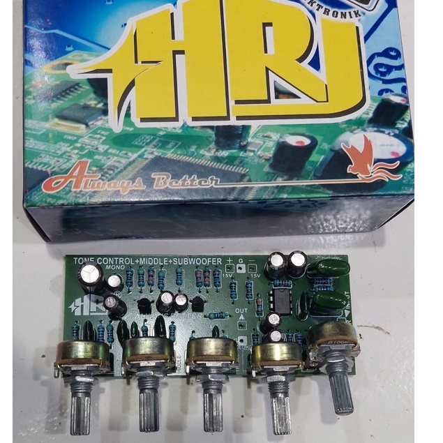 Tone control Mono + Midle + Subwoofer