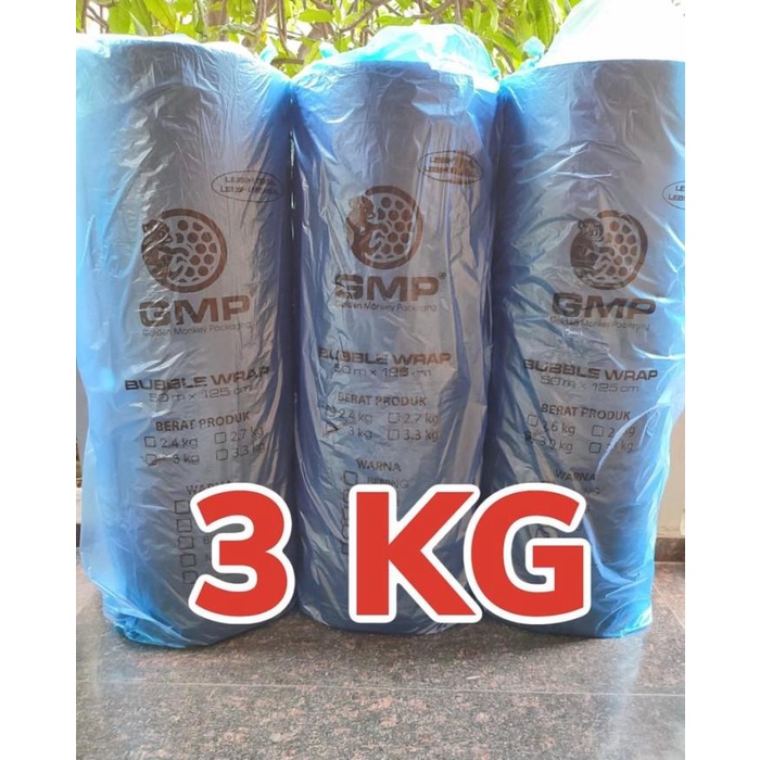 

Wraping Bubble Wrap Murah Warna Hitam Gmp Biru 125 Cm X 50 Mtr X 3Kg