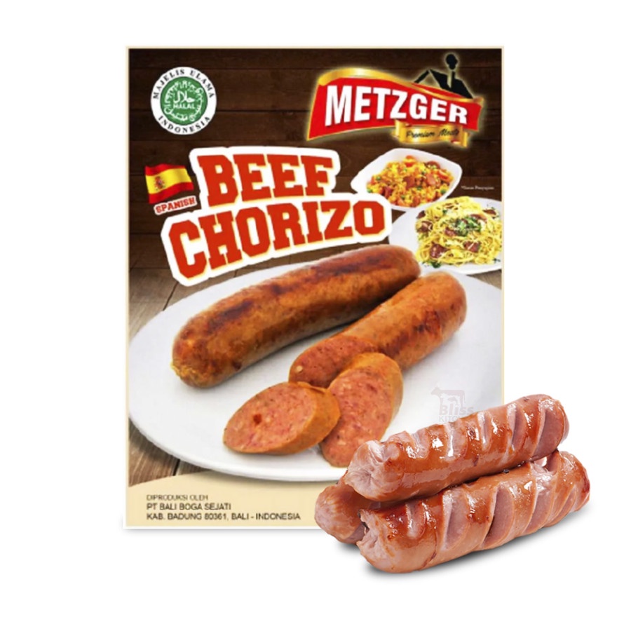

Metzger Beef Chorizo Sausage / Sosis Sapi Chorizo 320gr