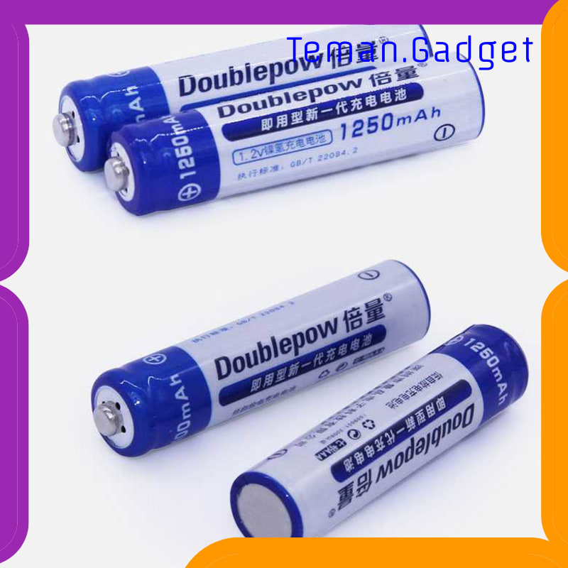 TG-IE245 DOUBLEPOW BATU BATERAI ALKALINE RECHARGEABLE AAA 1250MAH 2PCS