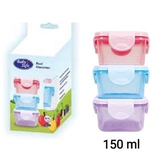 Baby Safe  Food Container Wadah MPASI Bayi  Lock and Lock Tempat Makan Bayi FC002 FC003