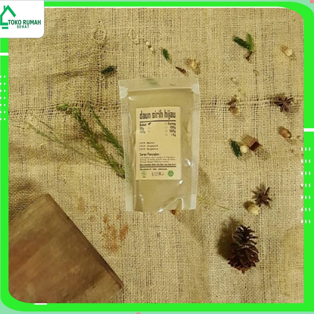 

DAUN SIRIH HIJAU BUBUK 1000 GRAM - Piper Betle - MURNI - JSR - R