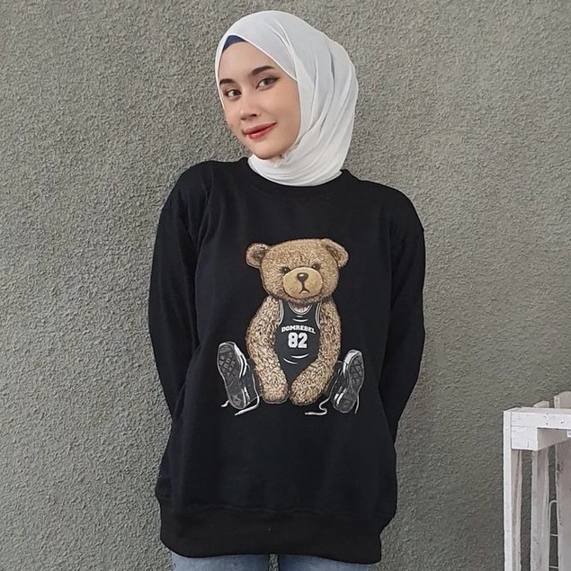 TeddyBear 82 Crewneck - Sweater Crewneck Unisex Kekinian