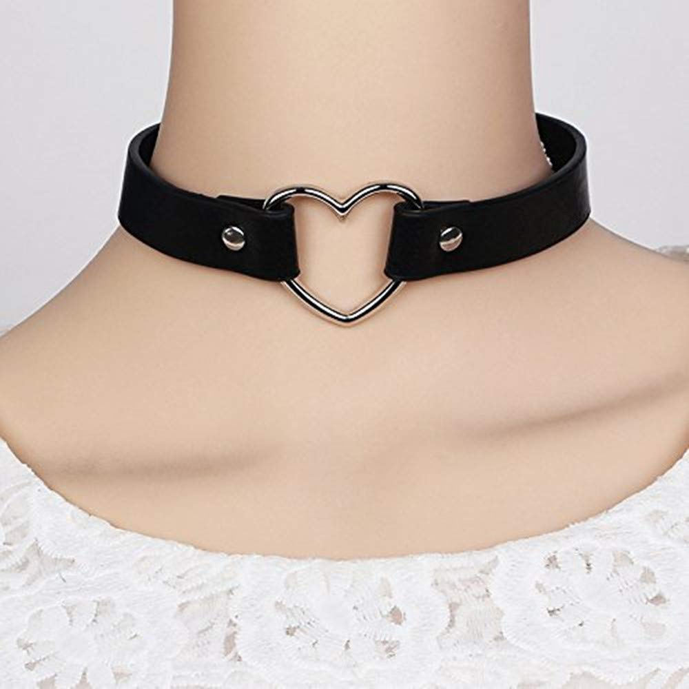 CSP017 – Kalung Choker / Gelang / Bracelet Hati Love Aksesoris Cosplay