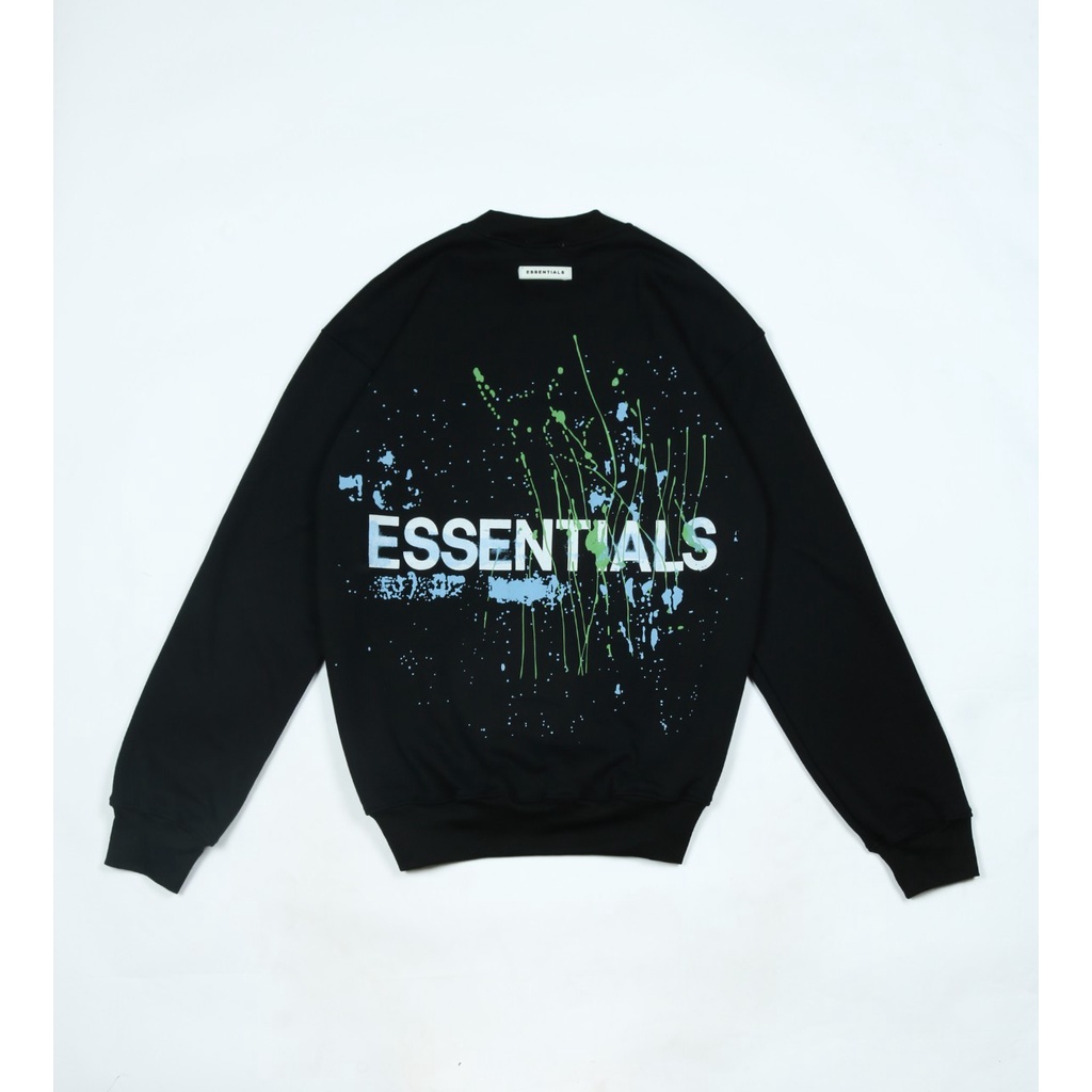 JAKET SWEATER CREWNECK ESSENT FOG SIMPLE UNISEX GOOD QUALITY