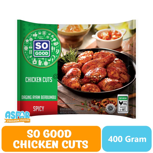 

So Good Chicken Cuts 400gr